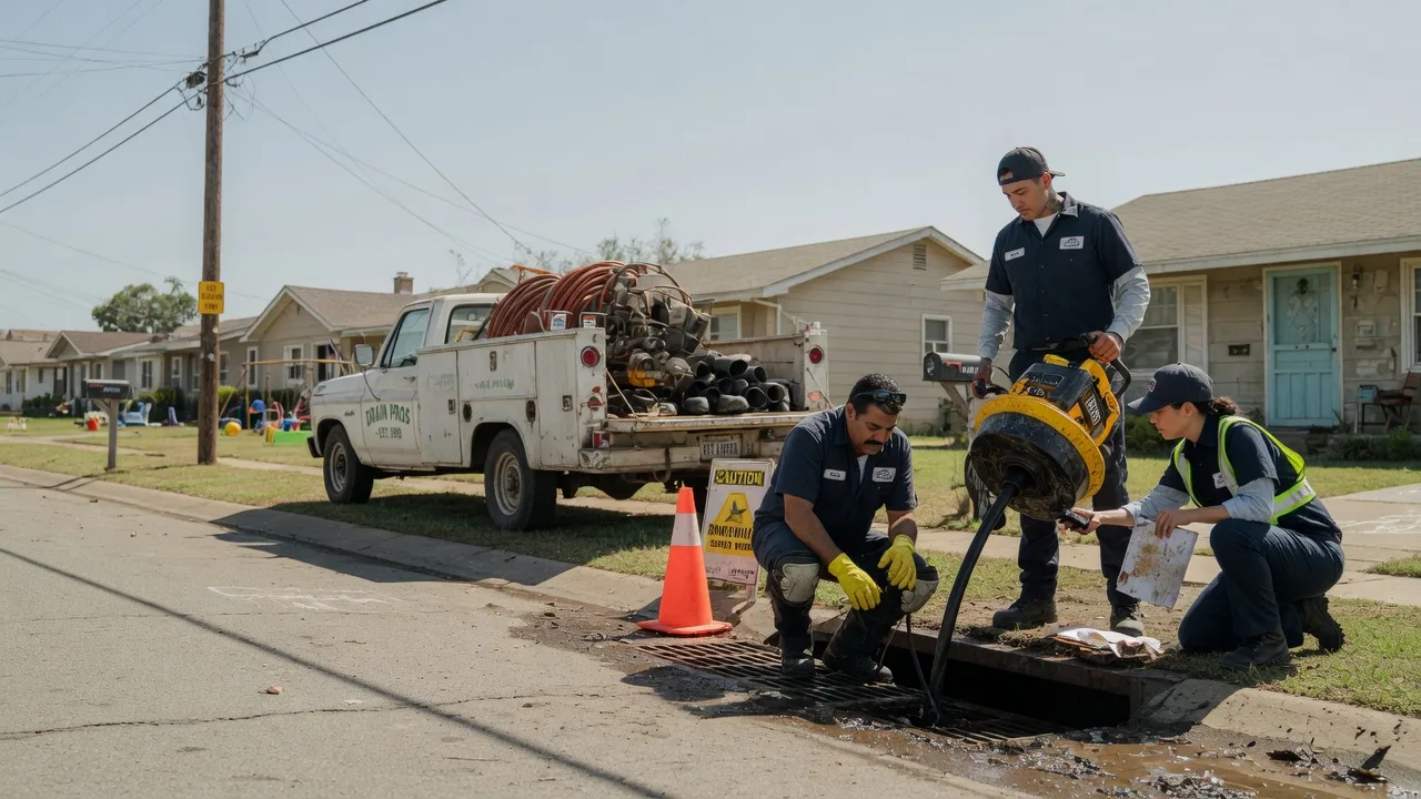 Drain Cleaning in Kingsland, TX near me
